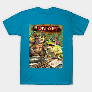 Frog and Toad’s Undiscovered MP3 Files T-Shirt